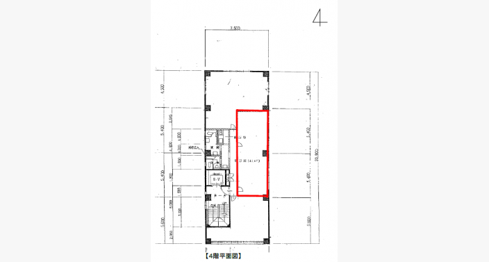 O/ＴＯＭＴＯＭビル/4F12.09T_平面図/20240913